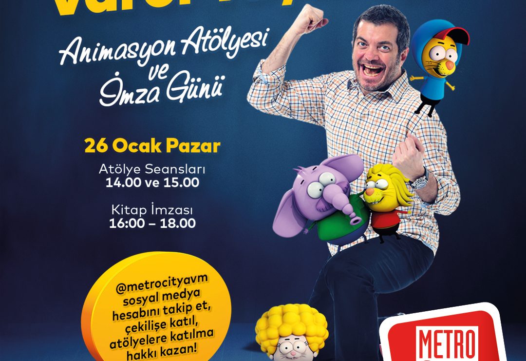 Animasyon Atölyesi ve İmza Günü